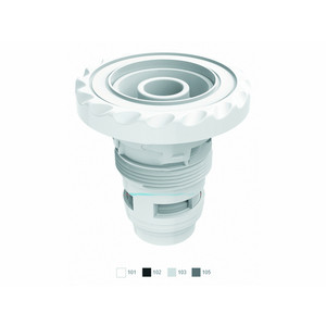 White AquaThunder Jet Barrel 