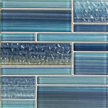  National Pool Tile Bamboo Glass Cloud Blue