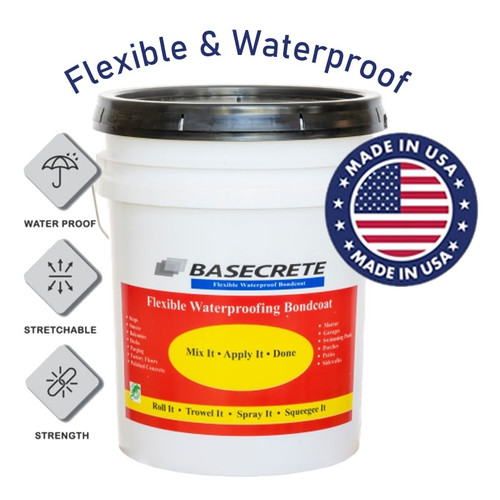 Basecrete Liquid Waterproofing 5 gal Bondcoat Part 1