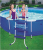 Bestway Bestway 58334E Ladder, 36 or Made for Above Ground Pools or Durable Rust-Proof Metal Frame, One Size