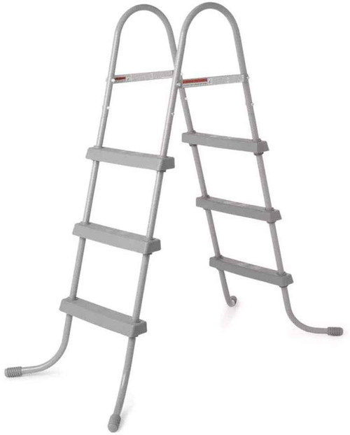 Bestway Bestway 58334E Ladder, 36 or Made for Above Ground Pools or Durable Rust-Proof Metal Frame, One Size