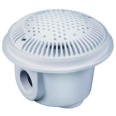 cmp CMP Pool Main Drain 2-Inch White Deluxe Suction Outlets