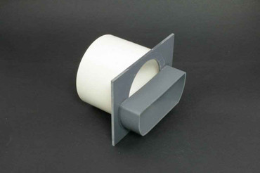 Deck Drainage System Flowmaster Commercial End Adapter