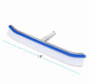 DG Pool Products 18 Extra-Wide Nylon Algae Pool Brush, Designed for Use with Vinyl Lined Pools
