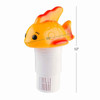 DG Pool Products Chlorine Floater, Floating Chlorine Dispenser Goldfish