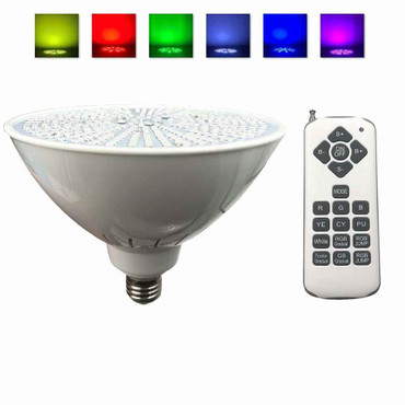 DG Pool Products Color Changing Swimming Pool Lights Bulb LED PAR56 Light Switch