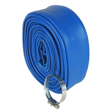 DG Pool Products Heavy-Duty Backwash Hose, Essential Collection 2-Inch x 50-Feet