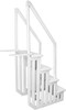 DG Pool Products Step Above Ground Swimming Pool Ladder /W Handle Slip Prevent 32 Inch