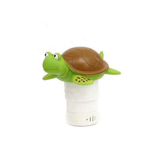 DG Pool Products Turtle Pool Chemical Dispenser Floating Chlorine Tablet Dispenser