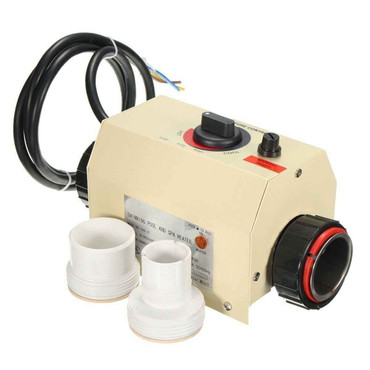 Divad Divad 220V 3KW Swimming Pool SPA Hot Tub Electric Water Heater Thermostat 50/60Hz