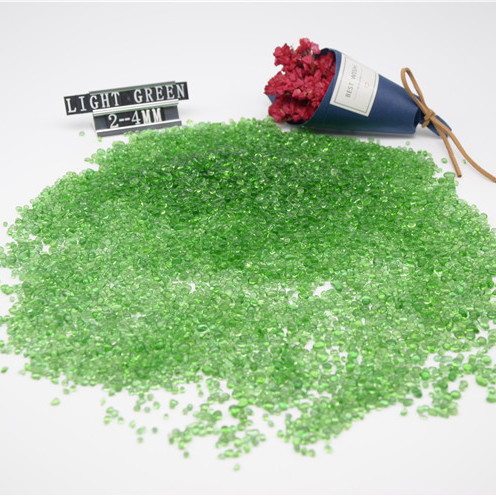 Glass Beads For Pool Finish Light Green