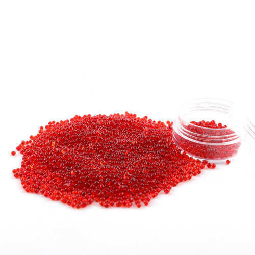Glass Beads For Pool Finish Red