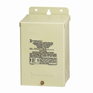 InterMatic Intermatic PX100 Pool Light 100-Watt Safety Transformer, Beige