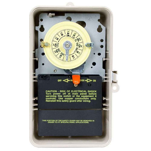 InterMatic Intermatic T104P3 208-277 Volt DPST 24 Hour Mechanical Time Switch