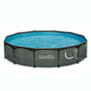Intex Summer Waves 12ft x 33in Round Above Ground Outdoor Frame Pool with Filter Pump