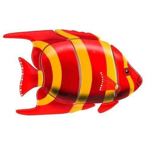 Mosaic Angelfish Red A56R Ceramic Mosaic