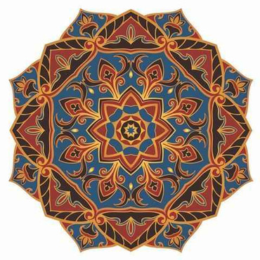 Mosaic Mystic Voyage Mandala - Pool Mosaic