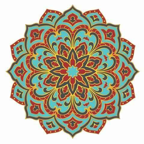 Mosaic Radiant Beauty Mandala-Pool Mosaic