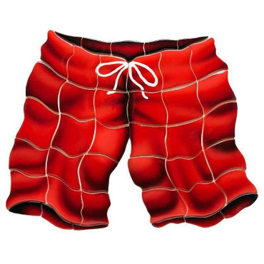 Mosaic Red Swimtrunks ST68R Ceramic Mosaic