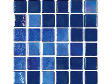 National Pool Tile Tribeca Glossy Dark Blue