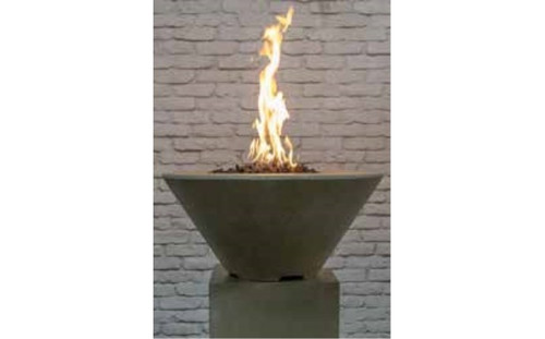  Pentair 32" Round Pewter MagicFlame™ Fire Bowl 12V 