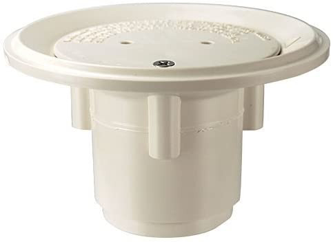 Pentair 2" White SwimQuip Floor Inlet Fitting Slip with 1.5" Slip Bushing