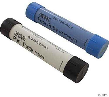 Pool Leak Tools Epoxybond 2 Part Swimming Pool Putty Drys Black