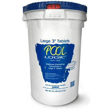 Pool Logic 50 lbs 3 in. Chlorine Tablet