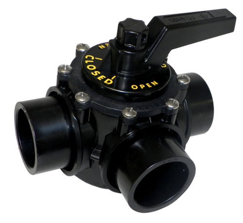 Praher OV3-1500 1-1/2" 3 Port CPVC Valve