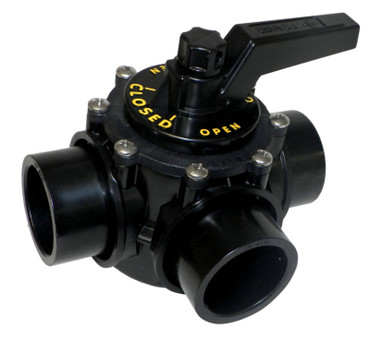 Praher OV3-1500 1-1/2" 3 Port CPVC Valve