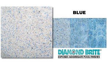 Diamond Brite 80 lbs Exposed Aggregate Pool Finish Blue
