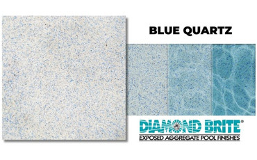 Diamond Brite 80 lbs Exposed Aggregate Pool Finish Blue Quartz
