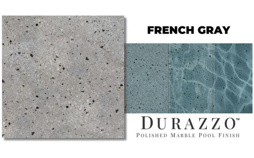 Durazzo 80 lbs Polished Marble Pool Finish French Gray
