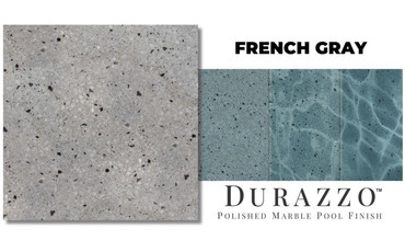 Durazzo 80 lbs Polished Marble Pool Finish French Gray

