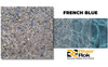 River Rok 80 lbs Natural Pebble Pool Finish French Blue
