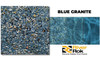 River Rok 80 lbs Natural Pebble Pool Finish Blue Granite
