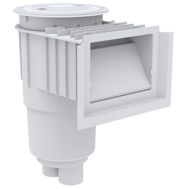 White Flow Star Standard Skimmer with Water Stop Face