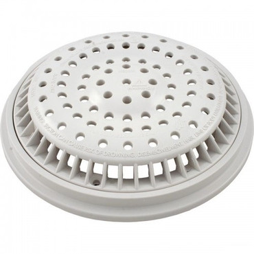 Super-Pro Main Drain Cover Grate 8in. White