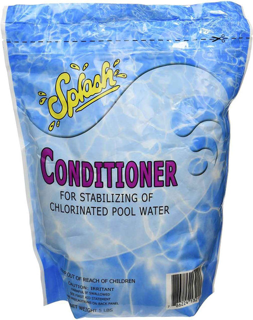 Splash Splash - Water Conditioner for Chlorine Pools, 5lb Bag