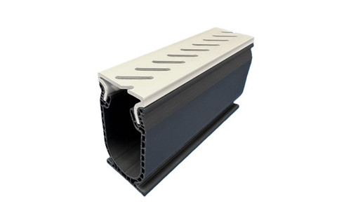 White Frontier Deck Drain Pro 10'