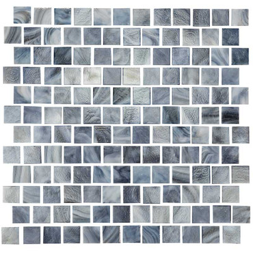 National Pool Tile Aquarius Collection Steel 1" x 1"
