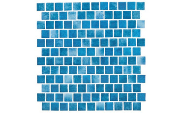 National Pool Tile Mini Koyn Caribbean Sea 1" x 1"