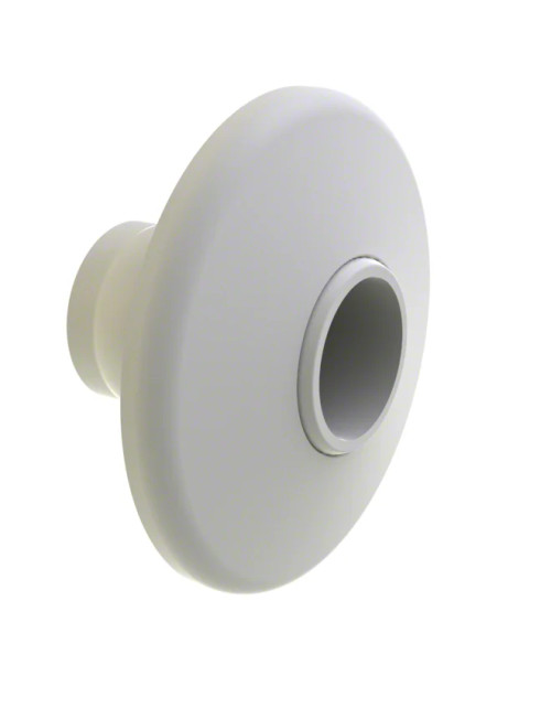  White Australian Return Fitting with Adjustable Eyeball 1" Knock-In 
