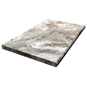Da Vinci Travertine Pool Coping 12x24 Bullnose