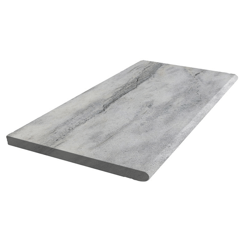 Sienna Marble Pool Coping 12x24 Bullnose